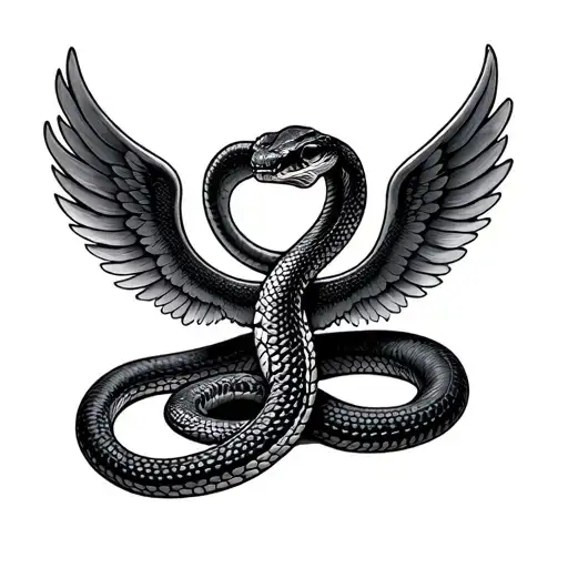Snake With Wings