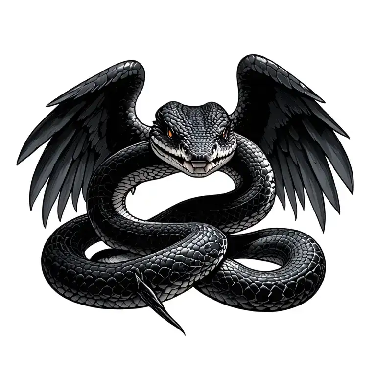 Snake With Wings