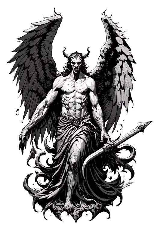 Archangel Gabriel Angel And Demon War