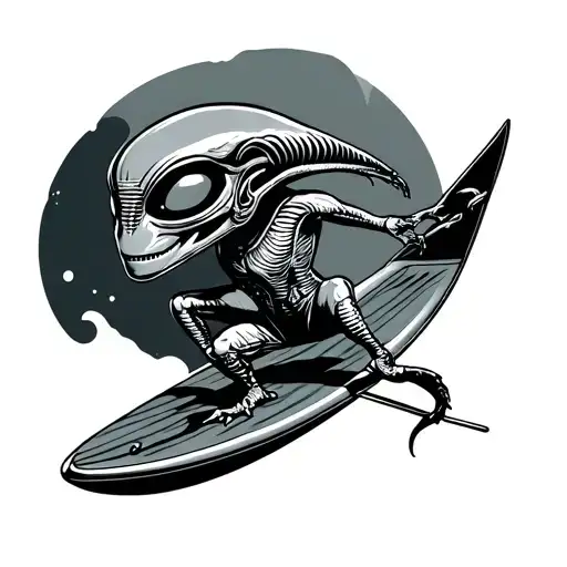 Alien Surfing