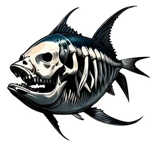 Tuna Skeleton