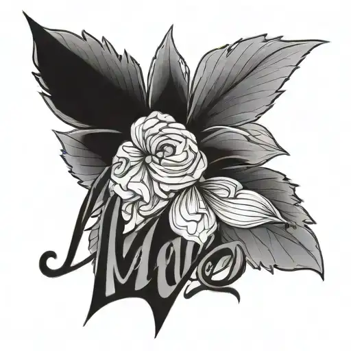 Name Tattoo Nova-mae