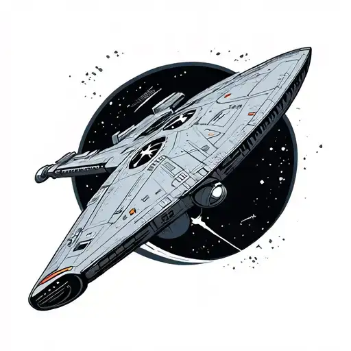 Start Trek Enterprise Ship