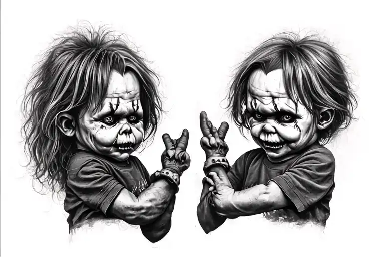 Chucky Horror Sleeve