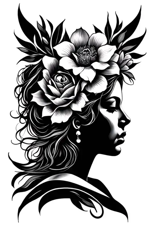 Create A Unique And Powerful Tattoo That Represents My Mother And Sister