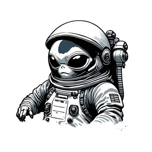 An Alien As An Astronaut