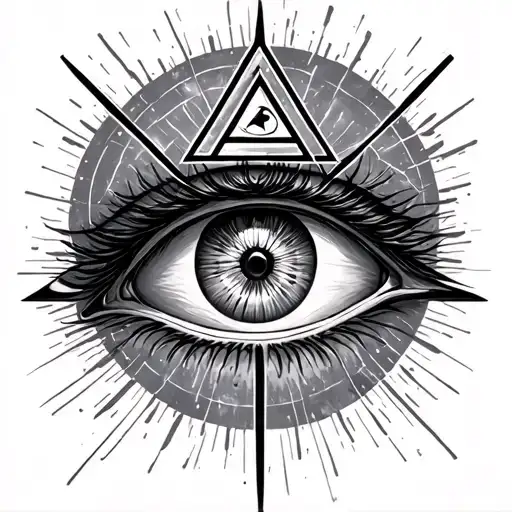 Illuminati All Seeing Eye Time Running
