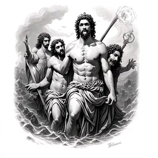 Odysseus In The Underworld With Spirits