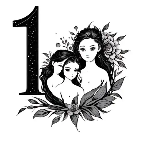 Symbols For 1 Daughter And 2 Sons