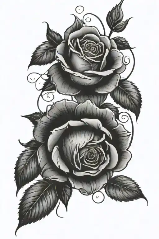Vines Roses Blooming