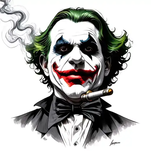 Joker Smoking