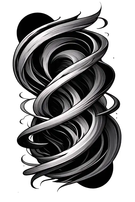 Flow Like River Flowing With Rings At Diffrent Points