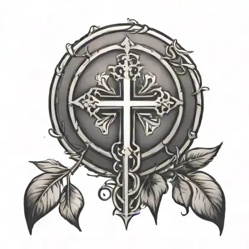 A Minimalist Christian Tattoo Design