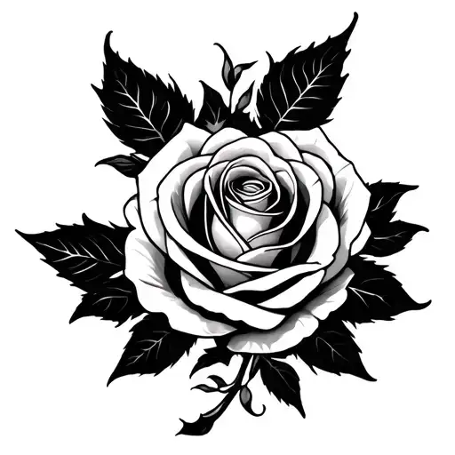 Gemini And Rose Intertwined