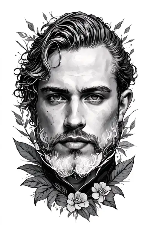 Oskar Leon Emilia Name Tattoo Sleeve