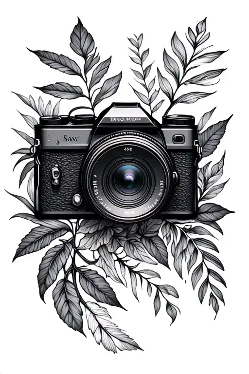 Camera In Plants Intertwined