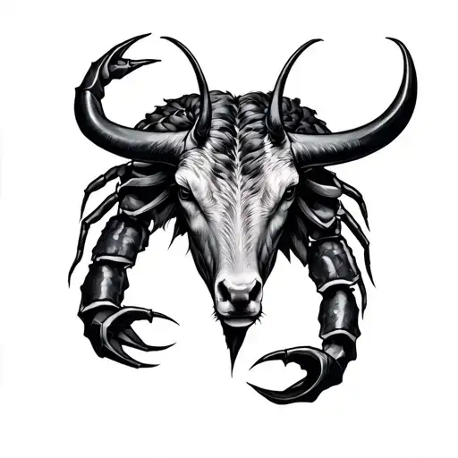 Scorpio And Taurus Zodiac Signs Merged