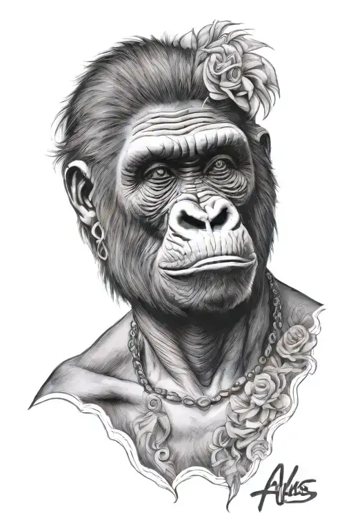 Gorilla Atlas Gps Woman Portrait