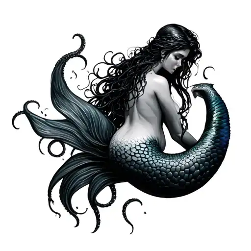Mermaid Full Body Tentacles