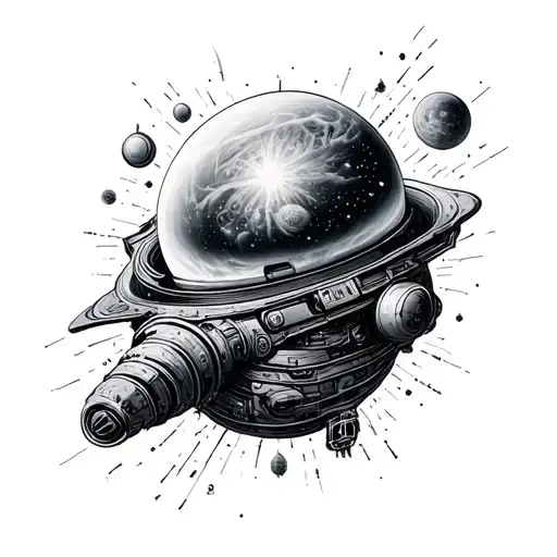 I Want A Half Sleeve Tattoo Space Related