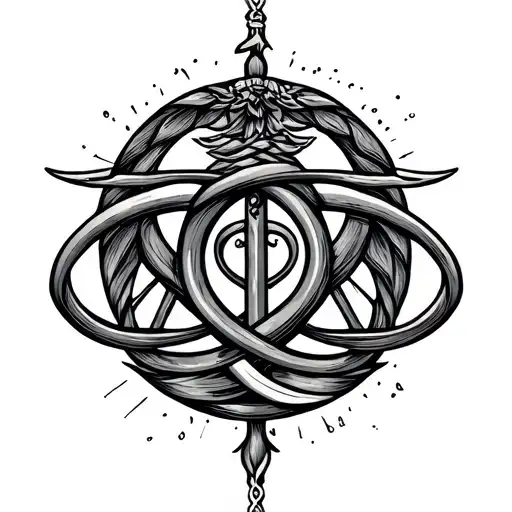 Libra Sign Intertwined