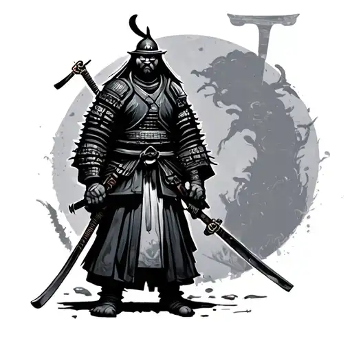 Coverup Samurai Standing