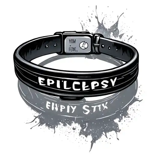 Epilepsy Id Bracelet Alert