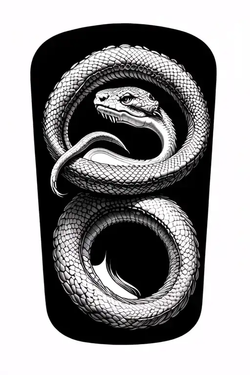 Orobourus Serpent Fibonacci Ratios