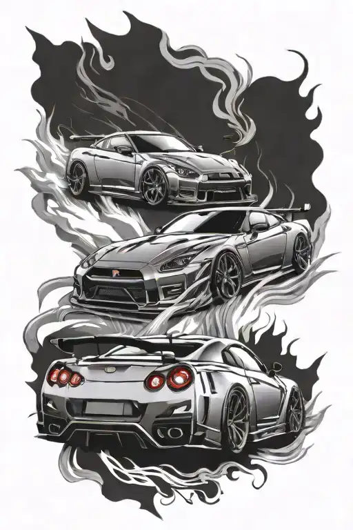 R35 Gtr Drag Racing