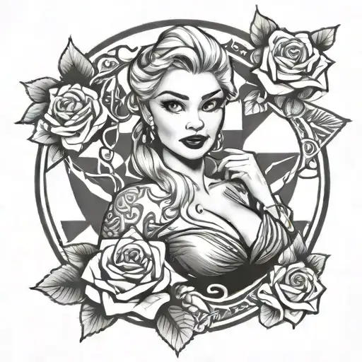 Elsa Pin Up