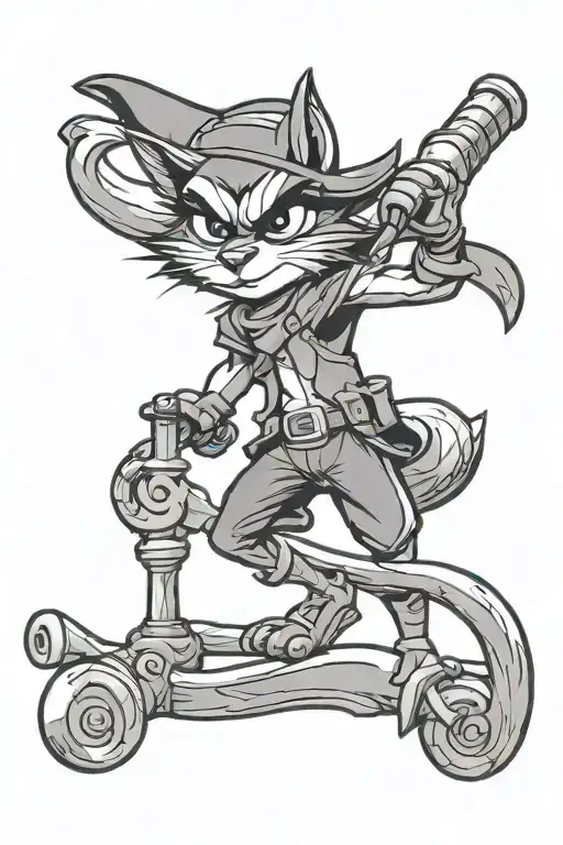 Sly Cooper Cane