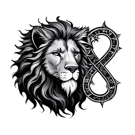 Cance And Leo Zodiac Sign Intertwined