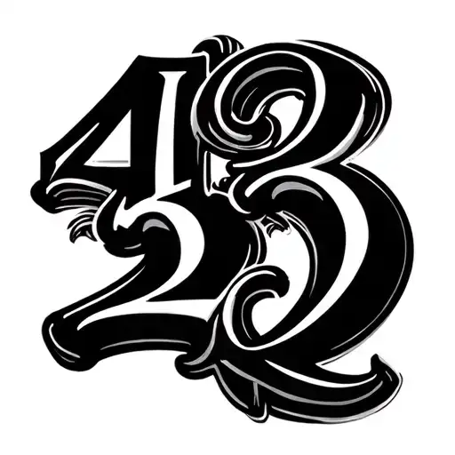 4 3 2 1 Numbers