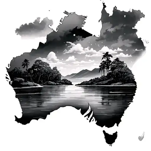 Navy And Australia Landscape