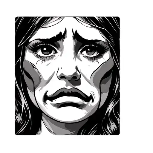 Happy And Sad Face