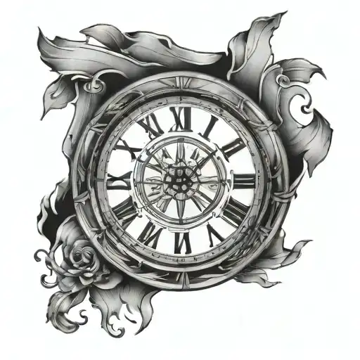 Roman Numerals In A Circle