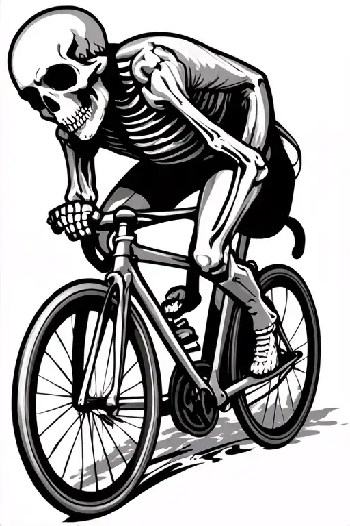 Cycling Skeleton