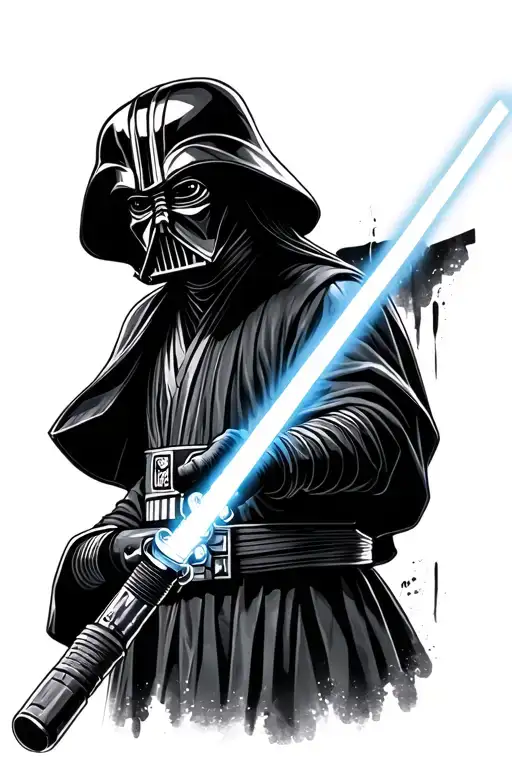 Obi Wans Light Saber With Blade
