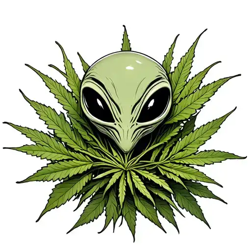 Alien Growing Weed