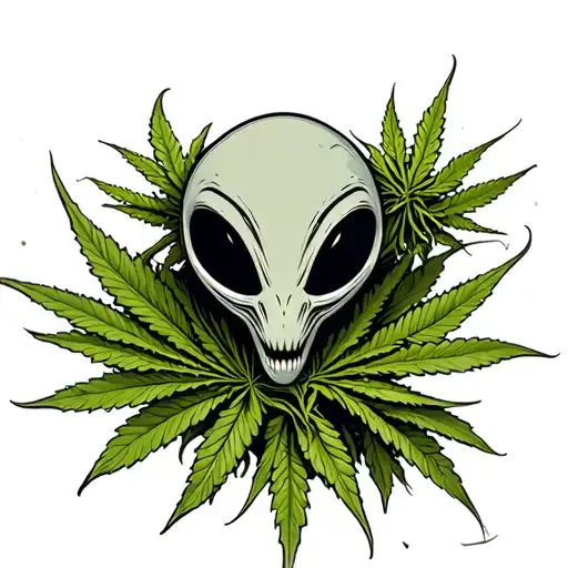 Alien Growing Weed
