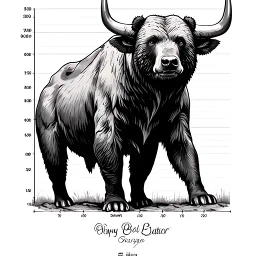 Bear At Bottom Of Chart An Bull On Top Of Chart