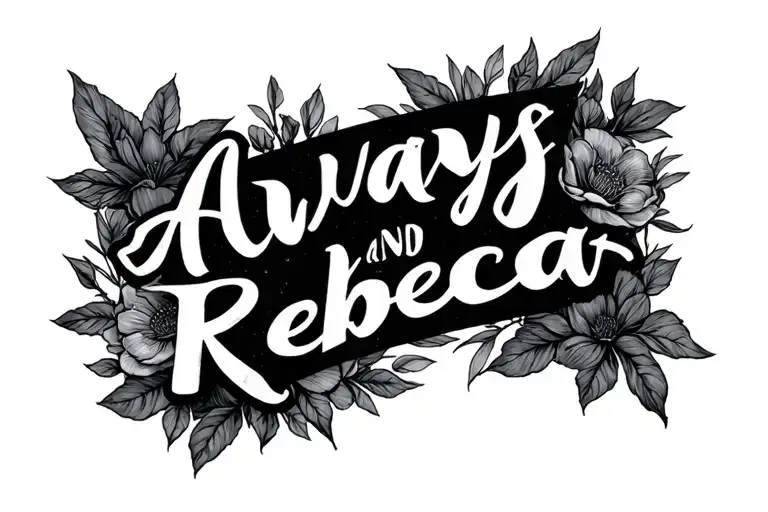Sara And Rebecca Always Text