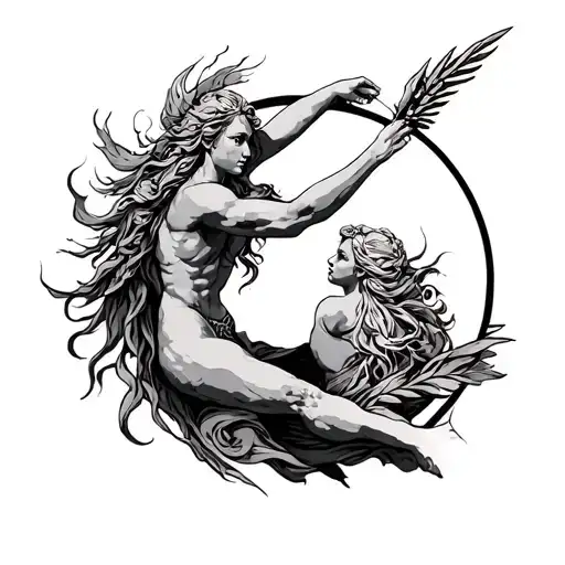 Greek Mythology Rage And Grace Circle