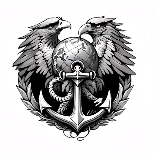 Eagle Globe And Anchor