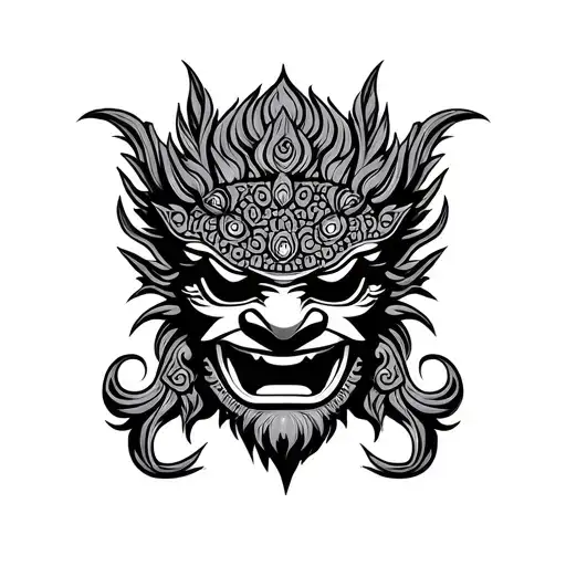 Sri Lankan Naga Raksha Mask