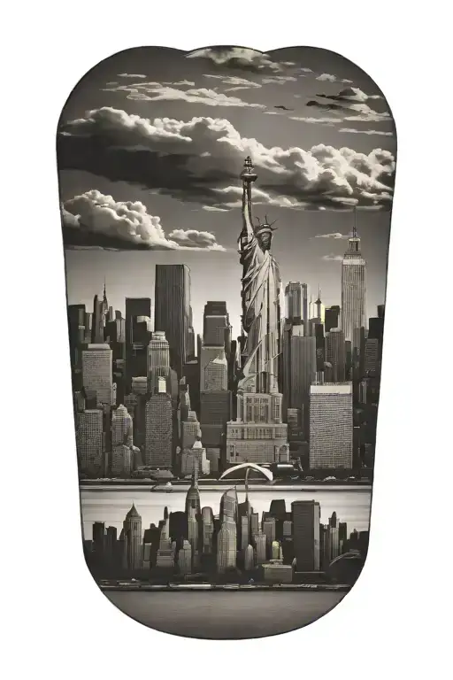 Nyc Skyline Made