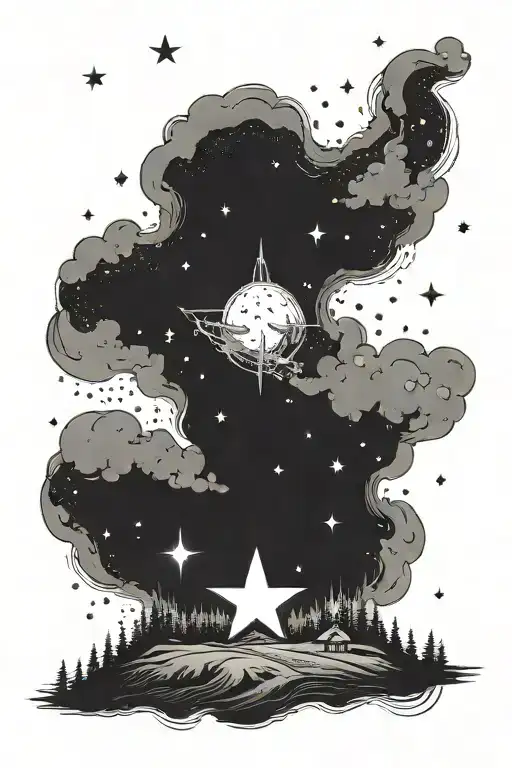 Only When It Is Dark Enough Can We See The Stars