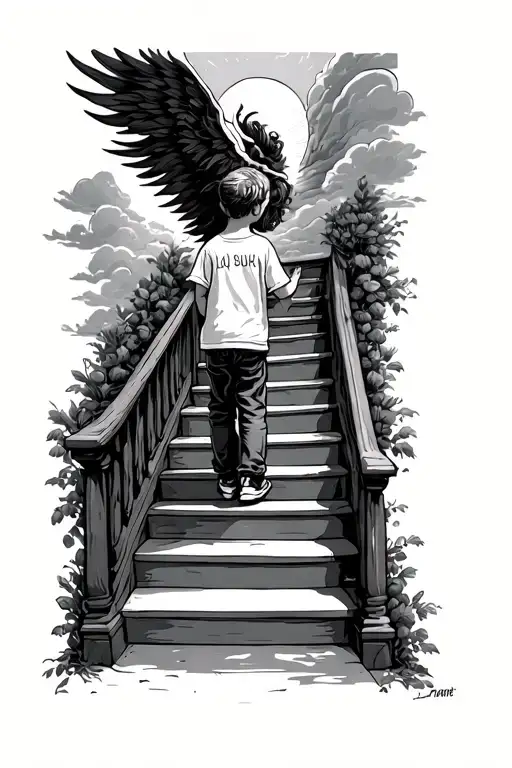 Kid On The Stair To Heaven