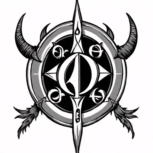 Viking Family Rune Tattoos On Body