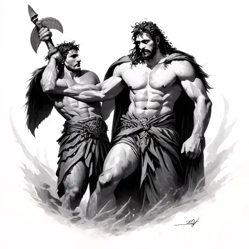 David And Goliath